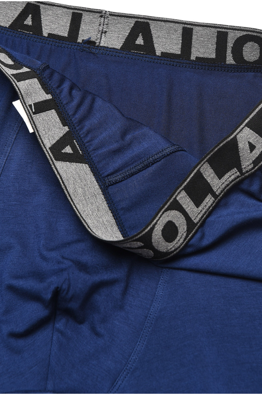 Боксери чоловічі напівбатальні темно-синього кольору 181319 Боксери чоловічі напівбатальні темно-синього кольору 181319