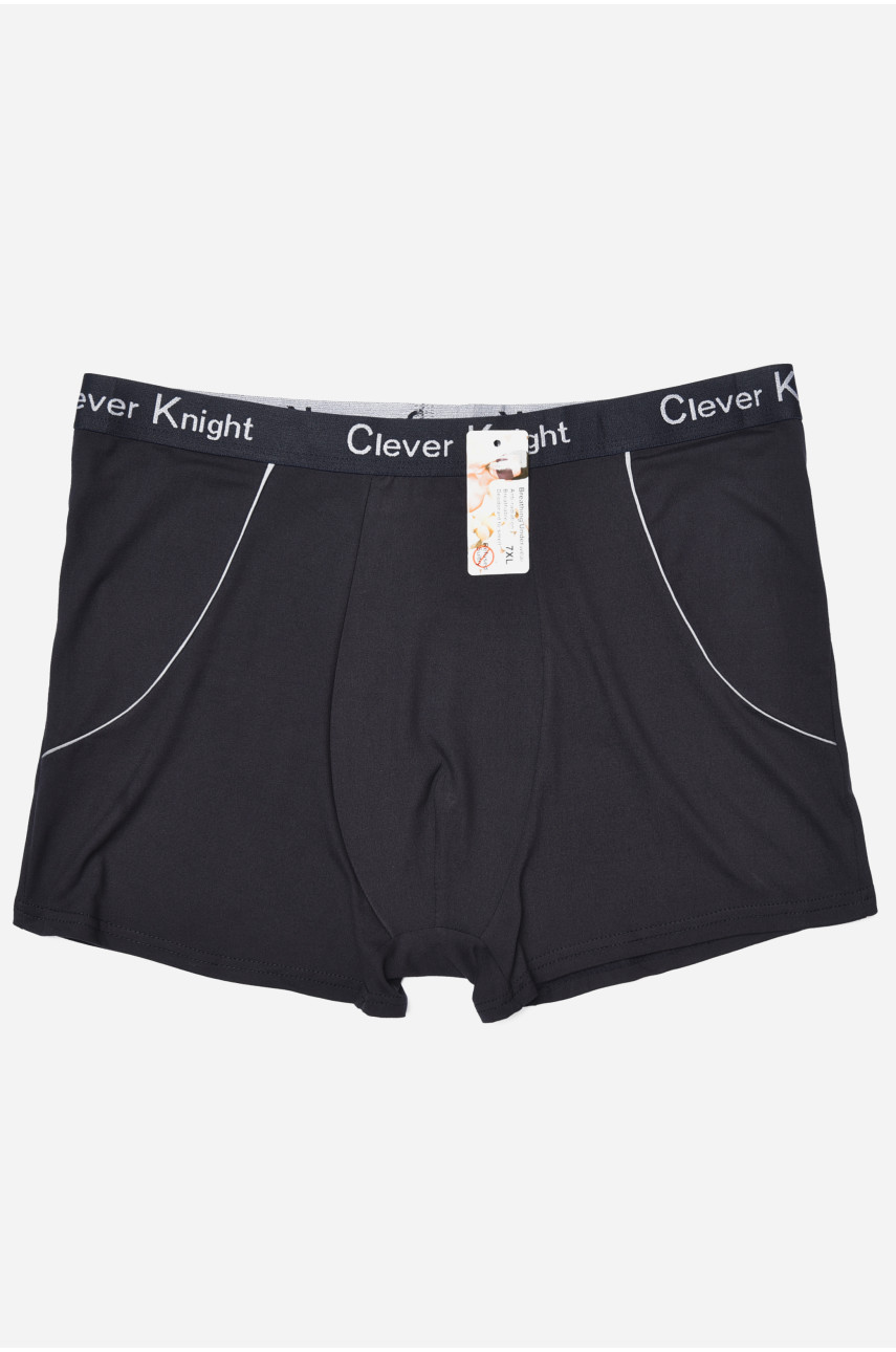 Боксери чоловічі напівбатальні темно-синього кольору 181406