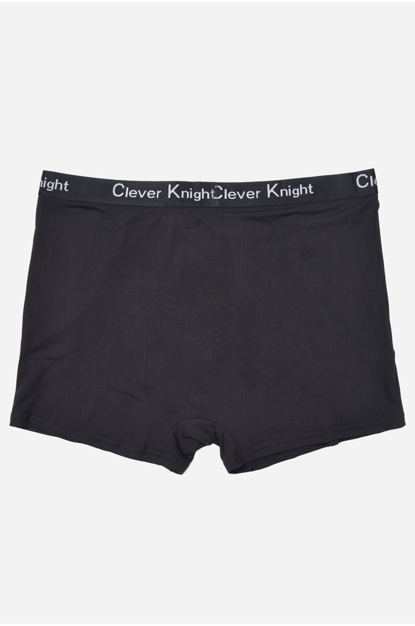 Боксери чоловічі напівбатальні темно-синього кольору 181406