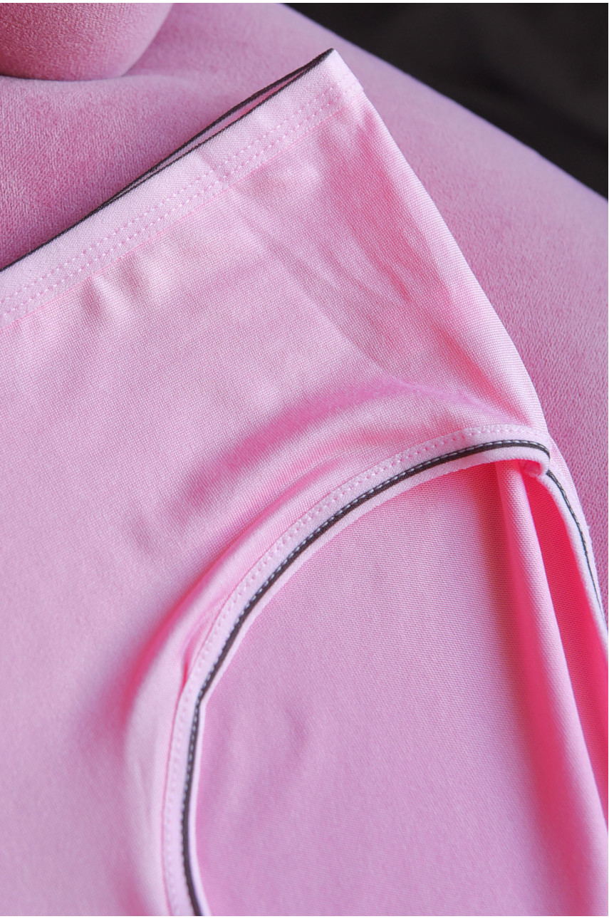 Труси жіночі напівбатальні рожевого кольору 3439 181448