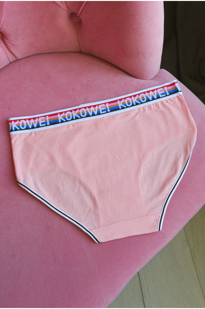 Труси жіночі напівбатальні рожевого кольору 3765 181462 Труси жіночі напівбатальні рожевого кольору 3765 181462