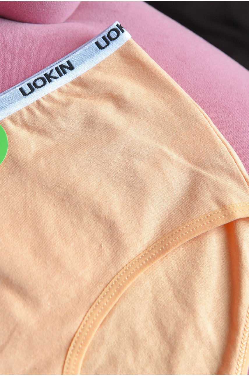 Труси жіночі напівбатальні жовтого кольору 1852 181467 Труси жіночі напівбатальні жовтого кольору 1852 181467