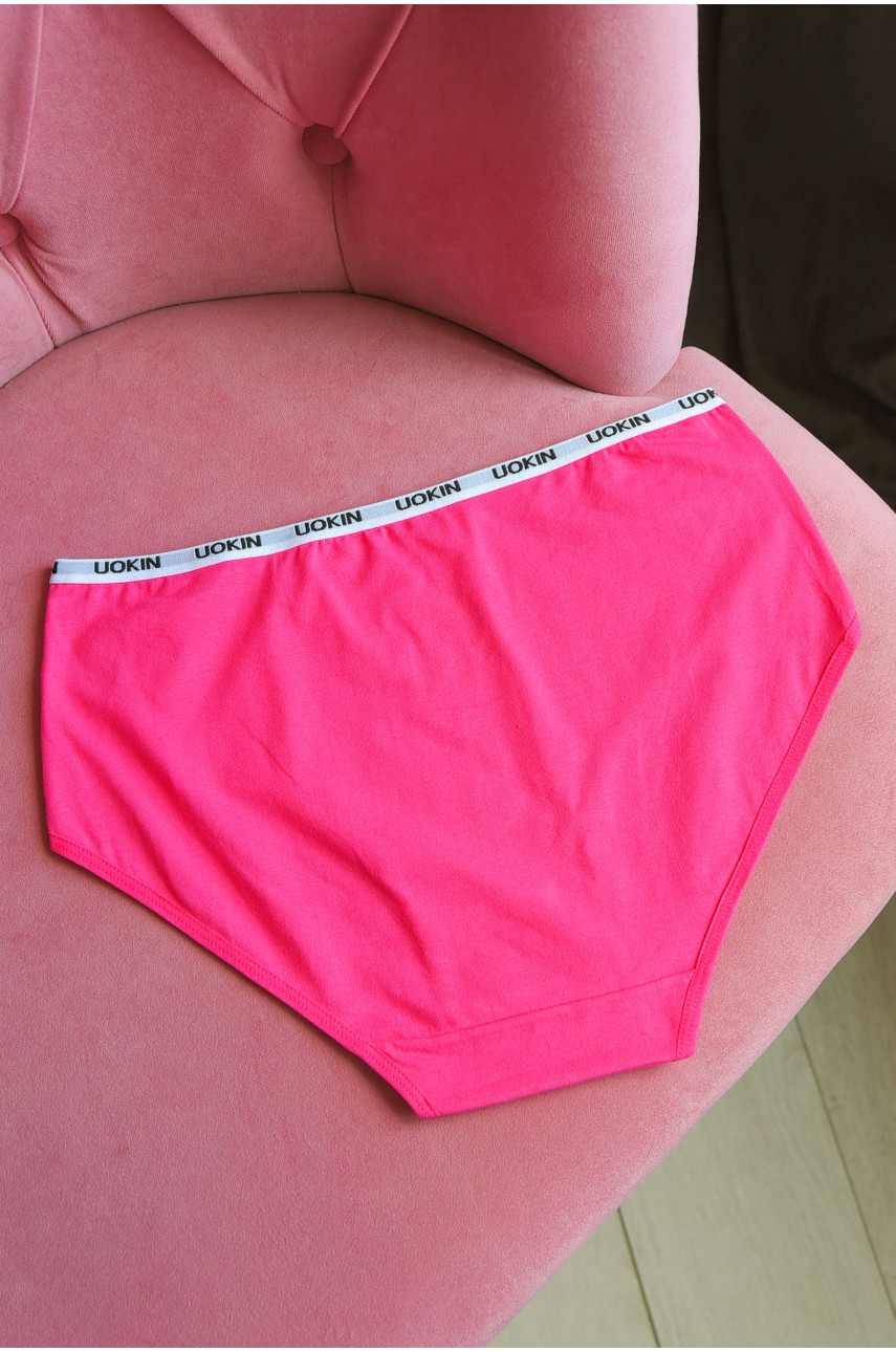 Труси жіночі напівбатальні малинового кольору 1852 181471 Труси жіночі напівбатальні малинового кольору 1852 181471