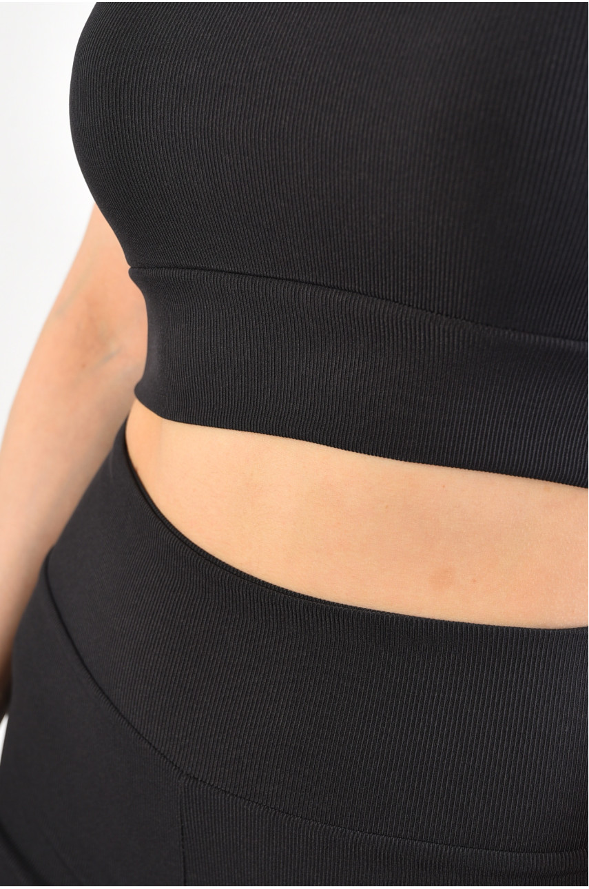 Костюм жіночий темно-сірого кольору 3152(120) 181515