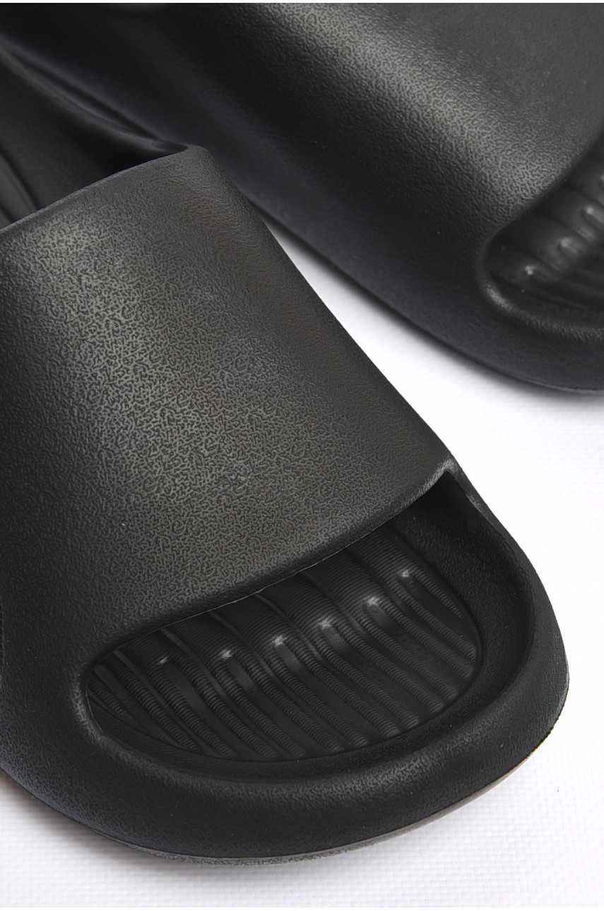 Шлепанцы мужские пена черного цвета а-12 181519