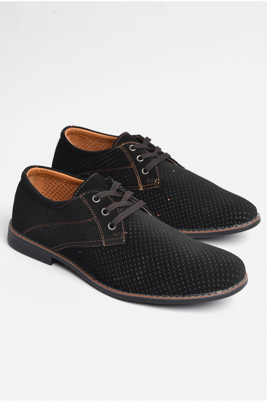 Туфли мужские черного цвета 519-1 181640