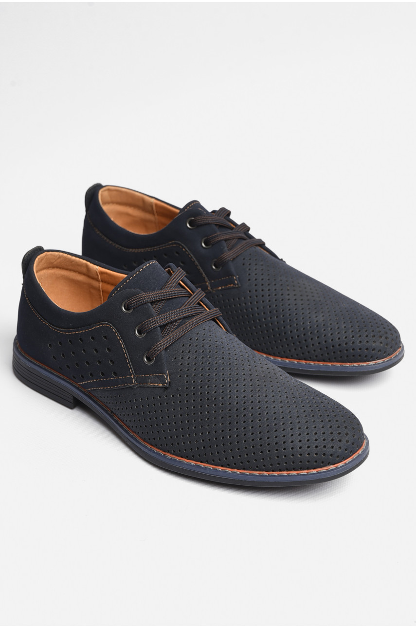 Туфли мужские темно-синего цвета 538-2 181641