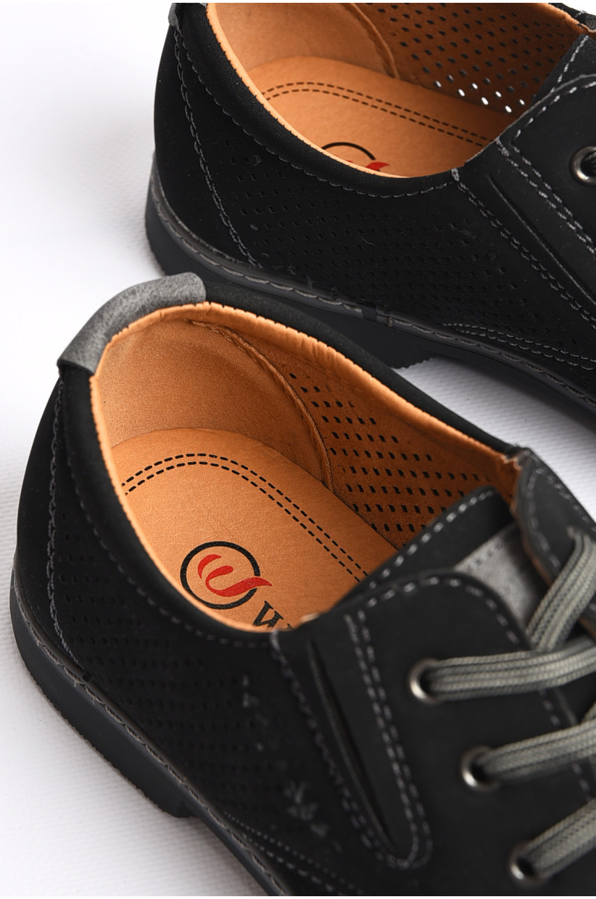 Туфлі чоловічі чорного кольору 611-4 181644