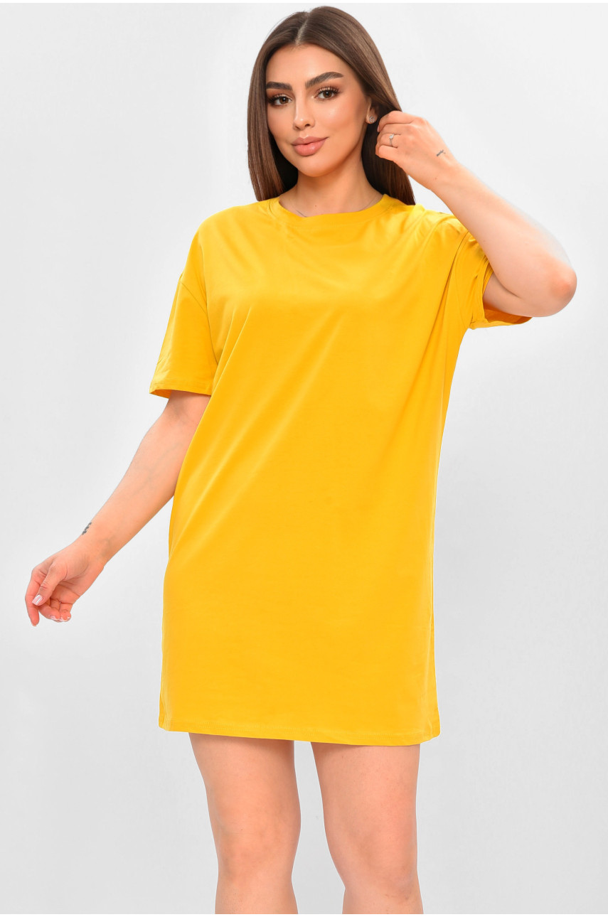Туника женская горчичного цвета 1001 181705