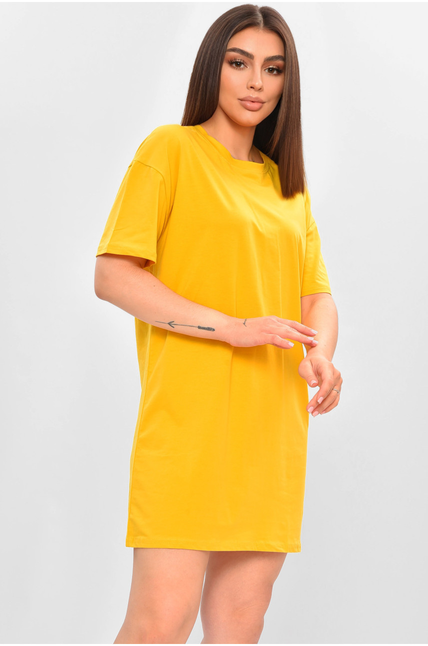 Туника женская горчичного цвета 1001 181705