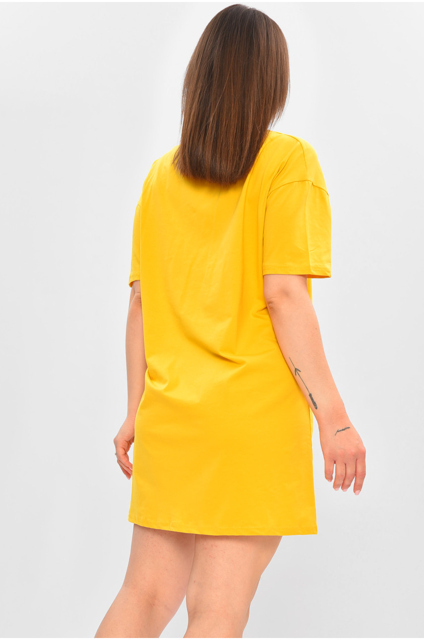 Туника женская горчичного цвета 1001 181705
