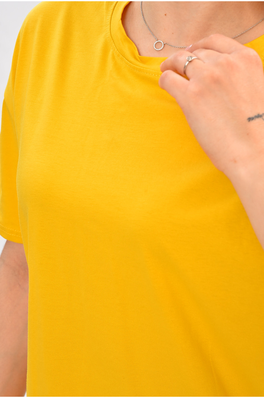 Туника женская горчичного цвета 1001 181705
