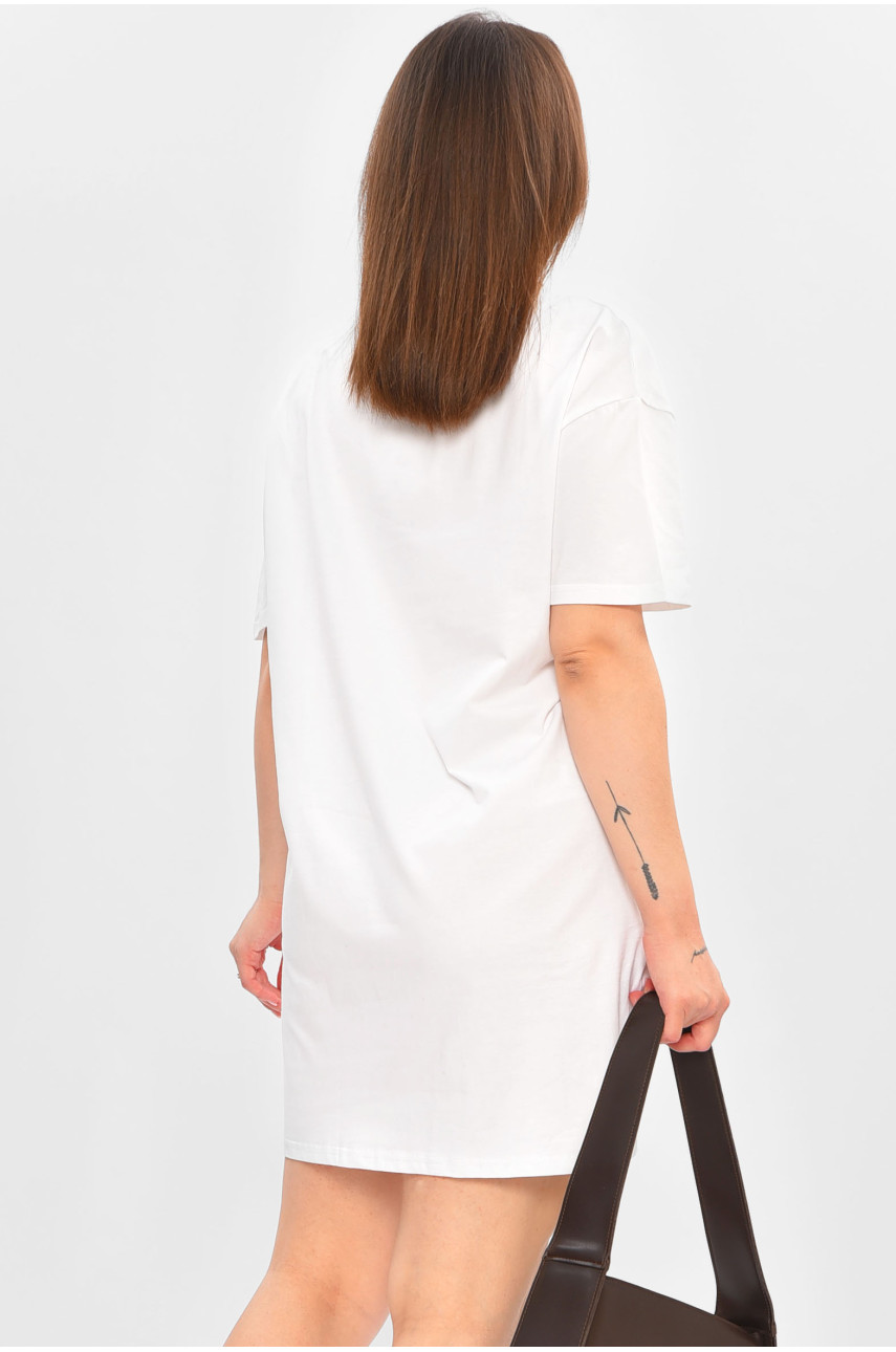 Туніка жіноча білого кольору 1001 181706 Туніка жіноча білого кольору 1001 181706