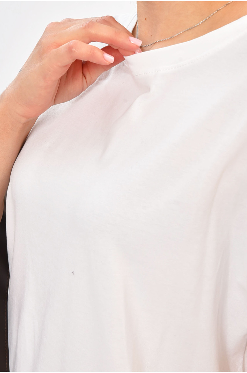 Туніка жіноча білого кольору 1001 181706 Туніка жіноча білого кольору 1001 181706