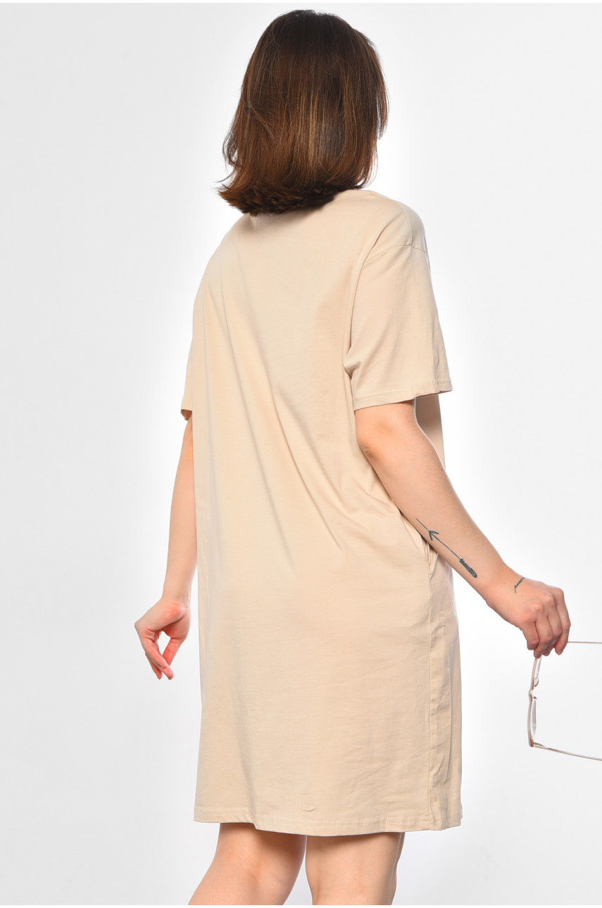 Туніка жіноча бежевого кольору 0562 181714 Туніка жіноча бежевого кольору 0562 181714