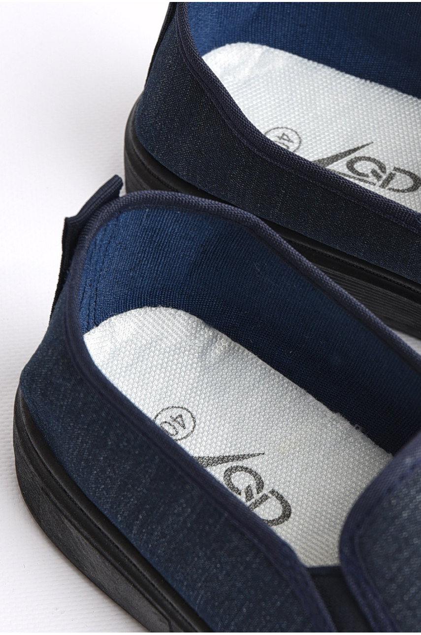 Мокасини чоловічі темно-синього кольору 239-2 181836