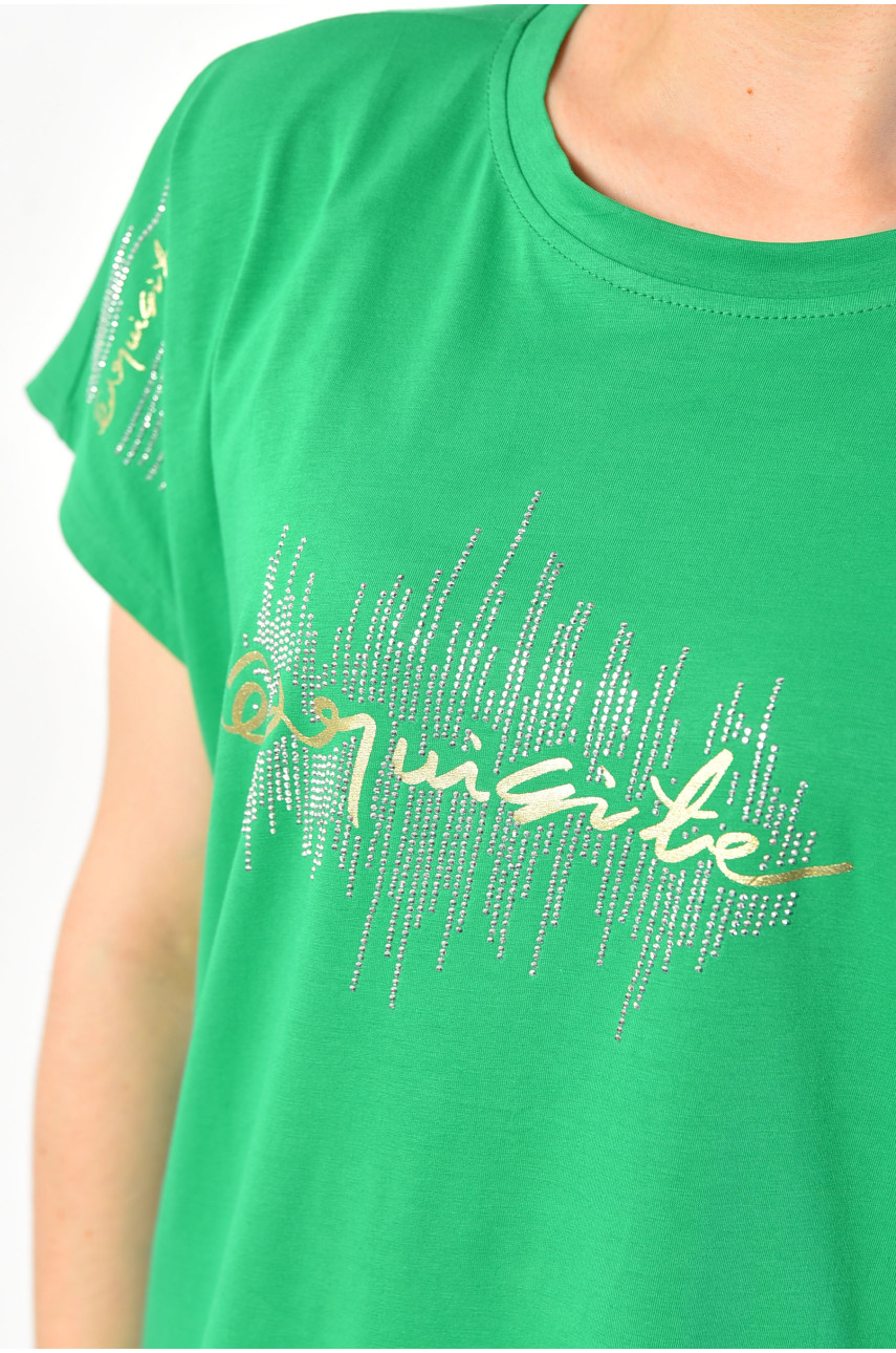 Туника женская зеленого цвета 566-1 181876 Туника женская зеленого цвета 566-1 181876