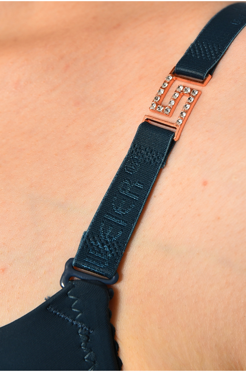 Бюстгальтер женский темно-зеленого цвета чашка С 85859-3 181881