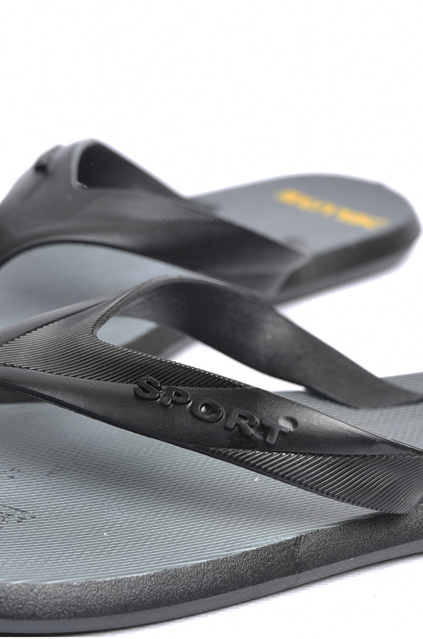 Вьетнамки мужские серого цвета 17к 181952