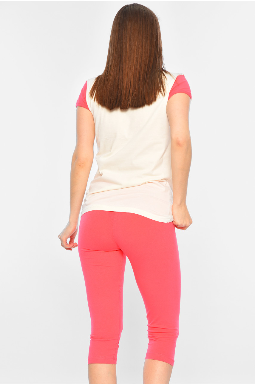 Пижама женская розового цвета 7038 181985