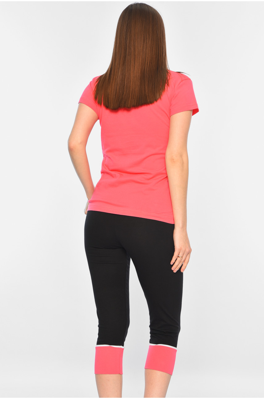 Пижама женская розово-черного цвета 6926 182031 Пижама женская розово-черного цвета 6926 182031