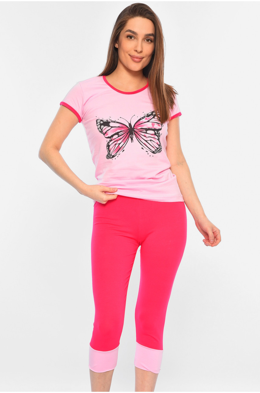Пижама женская розового цвета 6354 182036 Пижама женская розового цвета 6354 182036