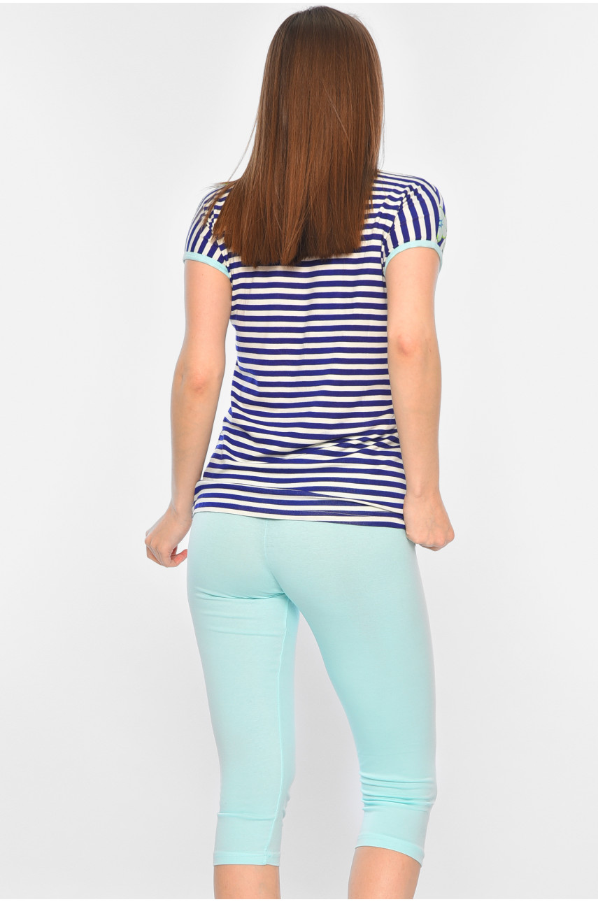 Піжама жіноча блакитного кольору 7003 182057