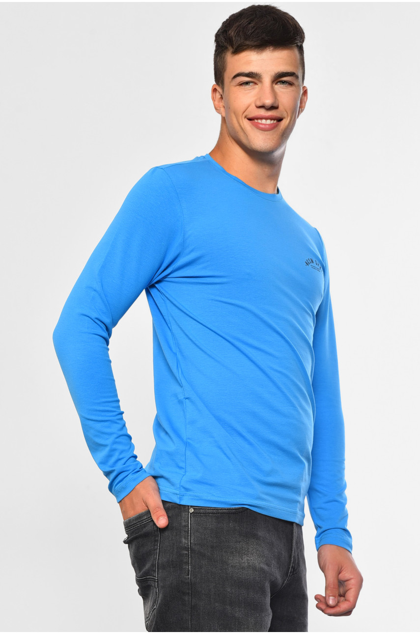 Світшот чоловічий блакиного кольору М9311К 182058 Світшот чоловічий блакиного кольору М9311К 182058