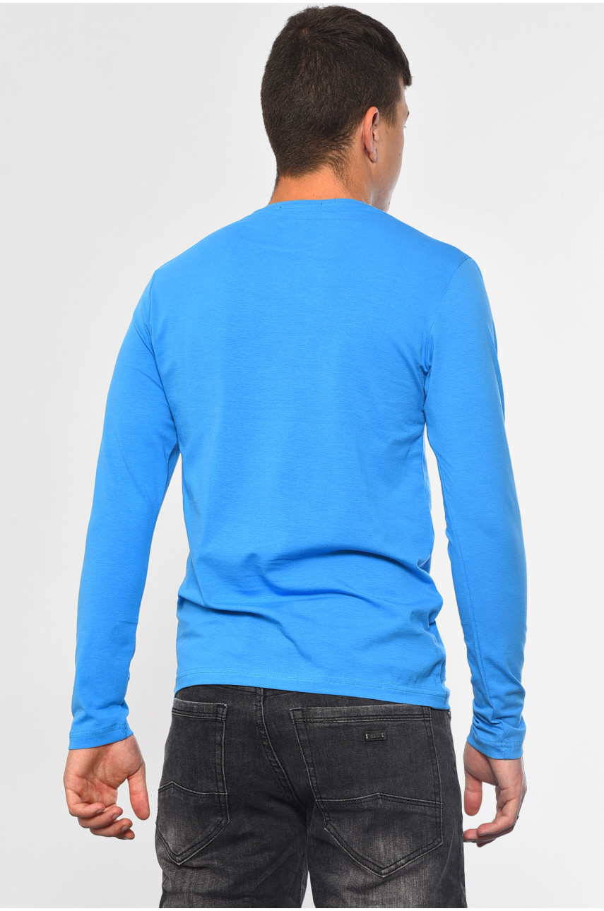 Світшот чоловічий блакиного кольору М9311К 182058 Світшот чоловічий блакиного кольору М9311К 182058