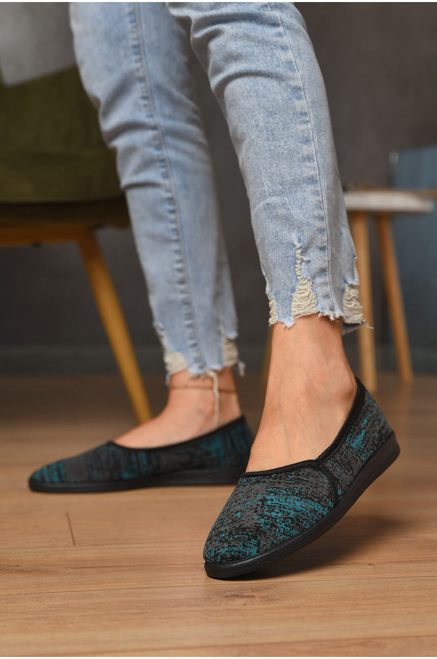 Тапочки женские серого цвета Т-110 182113