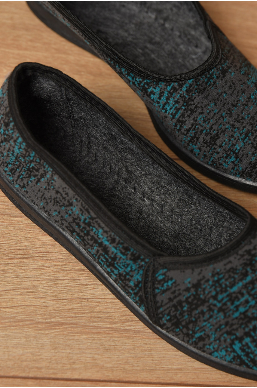 Тапочки женские серого цвета Т-110 182113