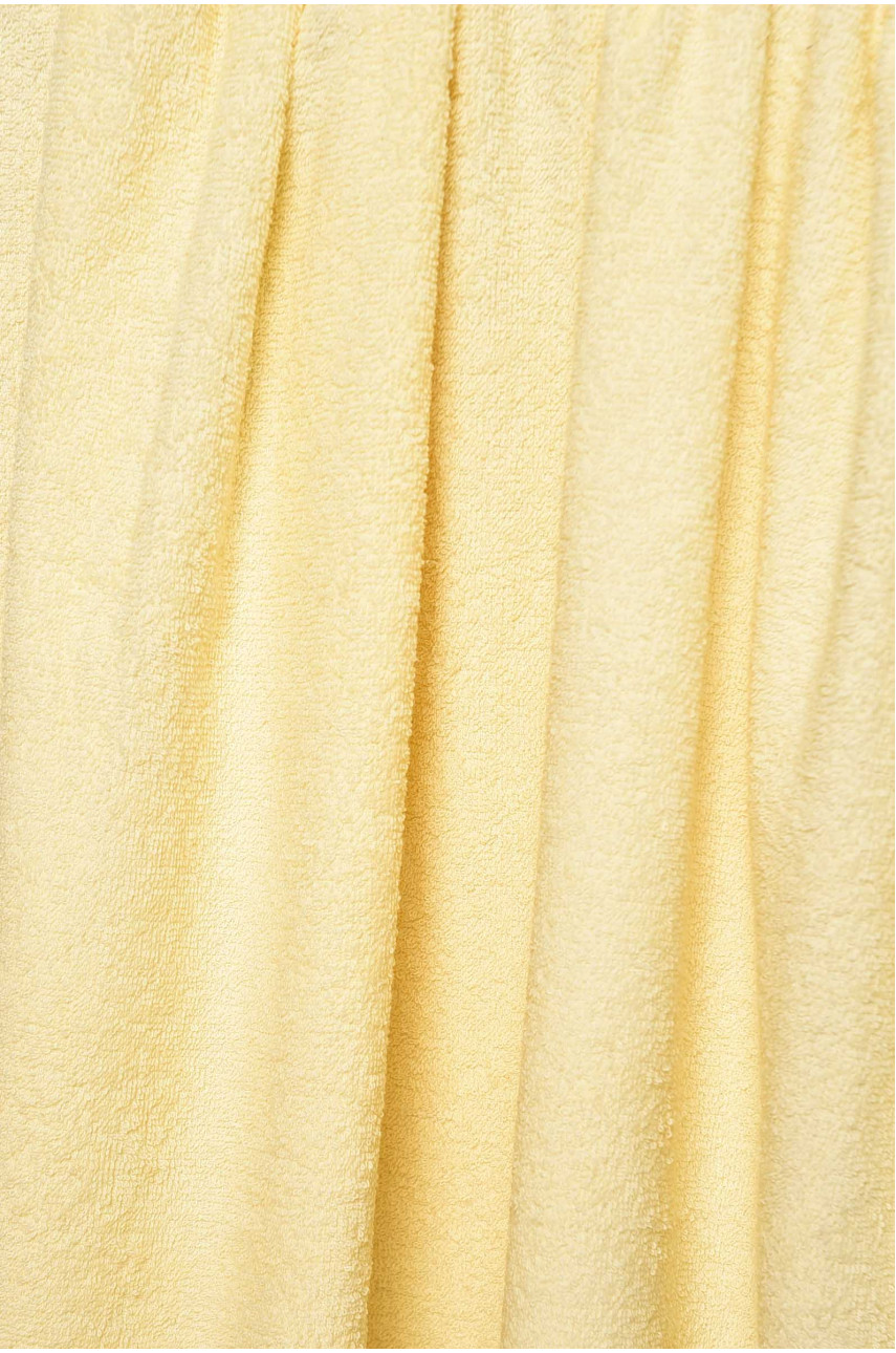 Рушник банний махровий бежевого кольору розмір 100*150 см 182118 Рушник банний махровий бежевого кольору розмір 100*150 см 182118