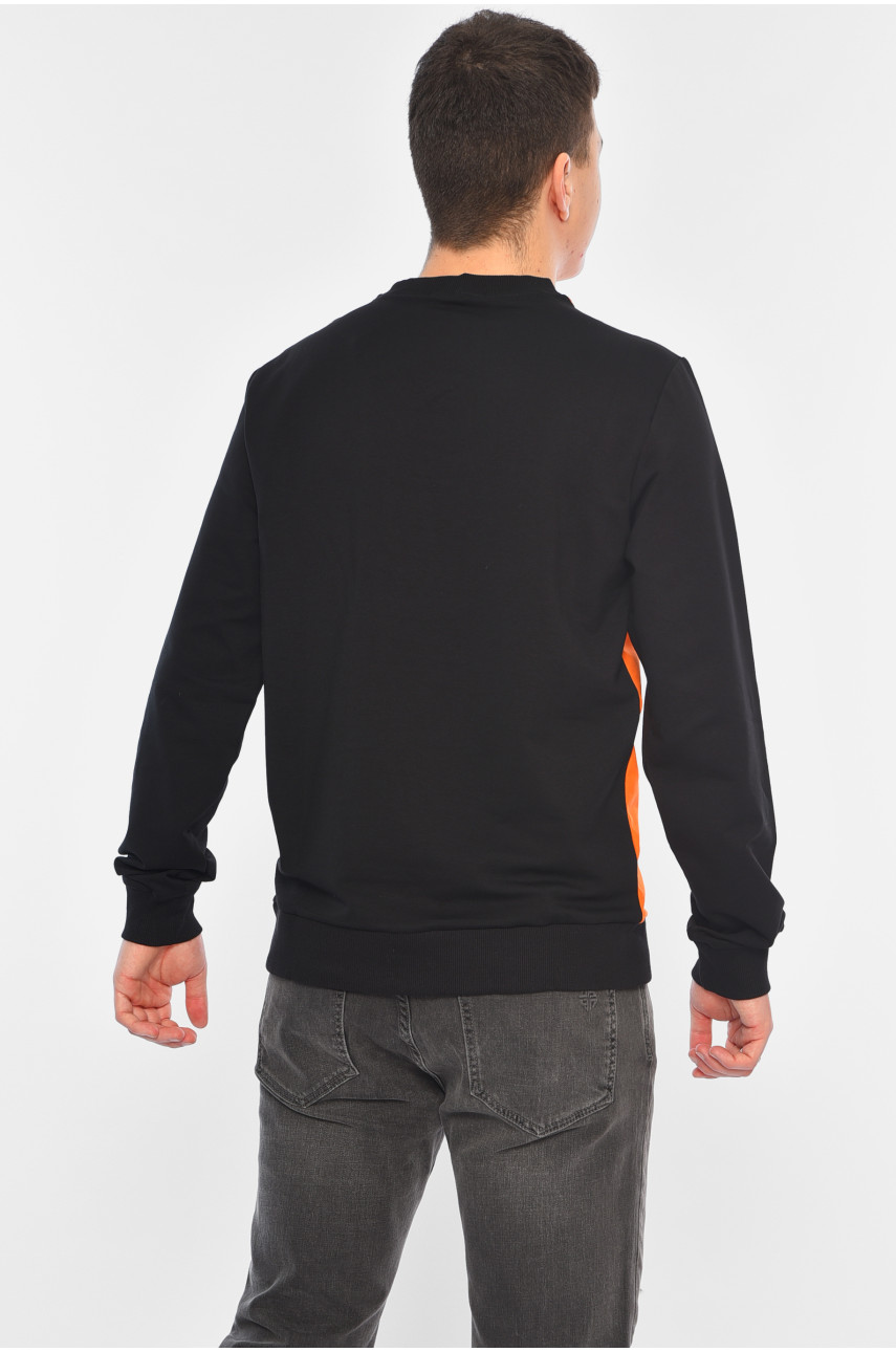 Світшот чоловічий помаранчевого кольору 182188 Світшот чоловічий помаранчевого кольору 182188