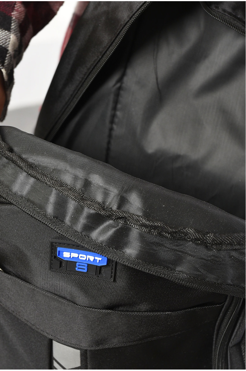 Рюкзак мужской спортивный черного цвета 6232 182202