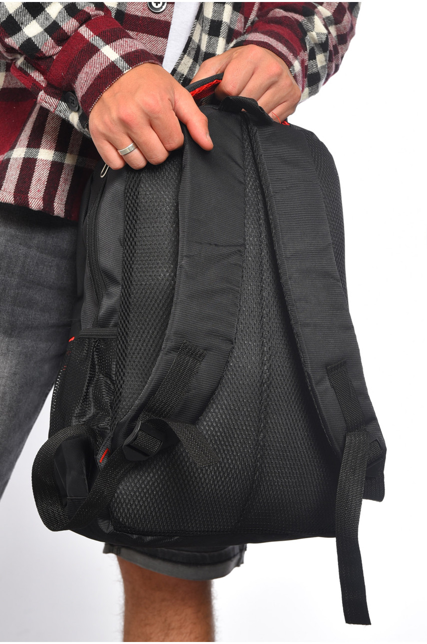 Рюкзак мужской спортивный черного цвета 2231 182208 Рюкзак мужской спортивный черного цвета 2231 182208