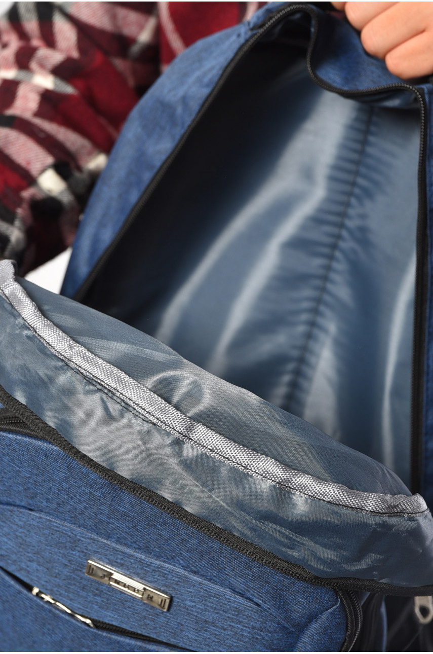 Рюкзак мужской спортивный синего цвета 2226 182226