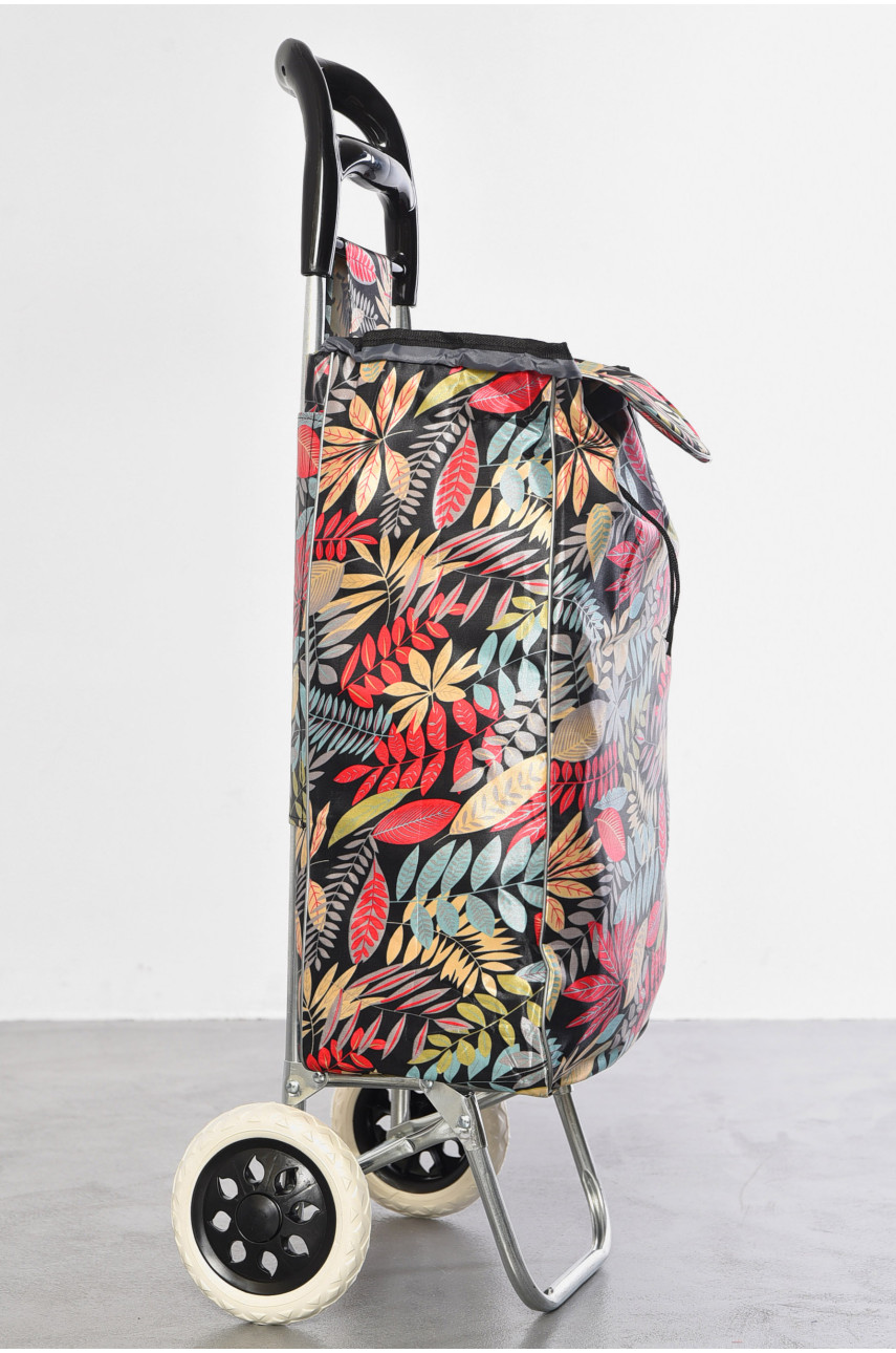 Сумка кравчучка на колесах чорного кольору 182259 Сумка кравчучка на колесах чорного кольору 182259