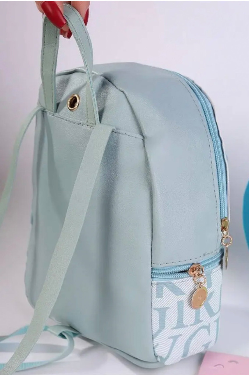 Рюкзак жіночий блакитного кольору FM-40118 182342 Рюкзак жіночий блакитного кольору FM-40118 182342