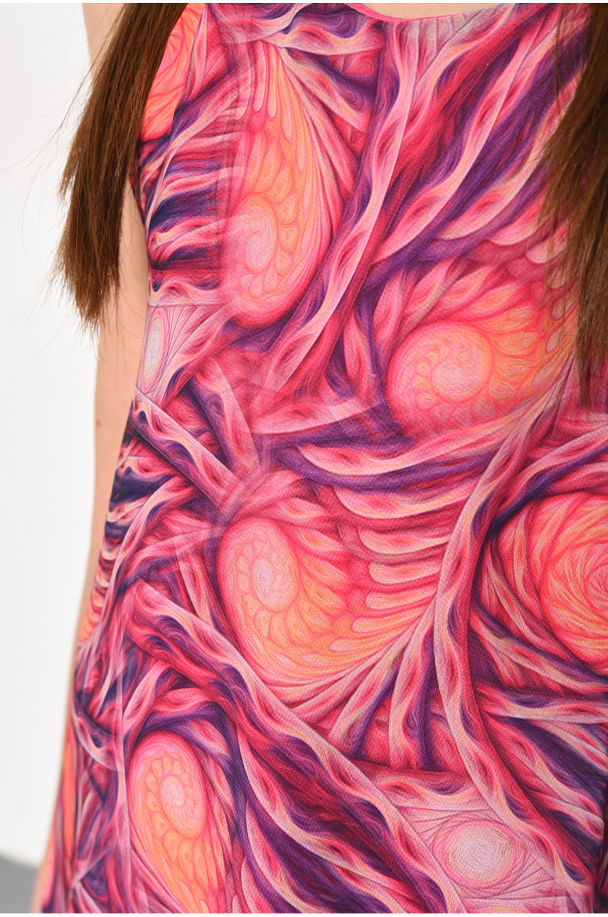 Платье детское для девочки розового цвета 182538