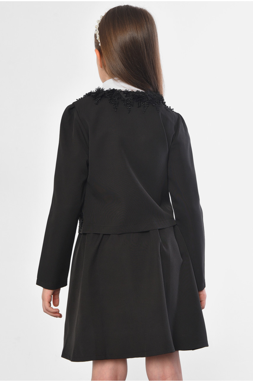 Костюм дитячий для дівчинки чорного кольору 182859