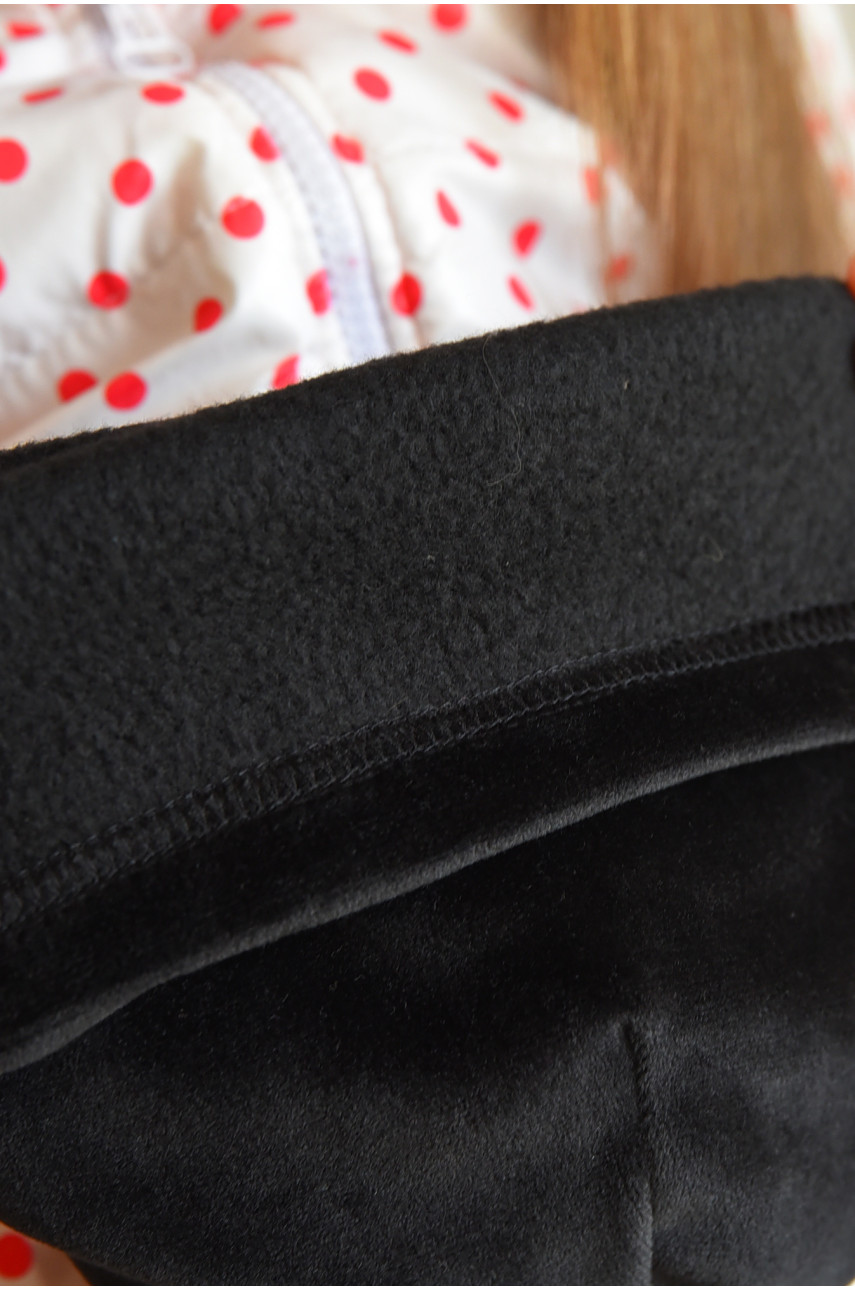 Шапка подростковая для девочки велюровая черного цвета 199 182941 Шапка подростковая для девочки велюровая черного цвета 199 182941