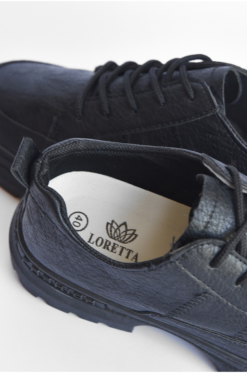 Туфлі чоловічі черного кольору Т13 183015