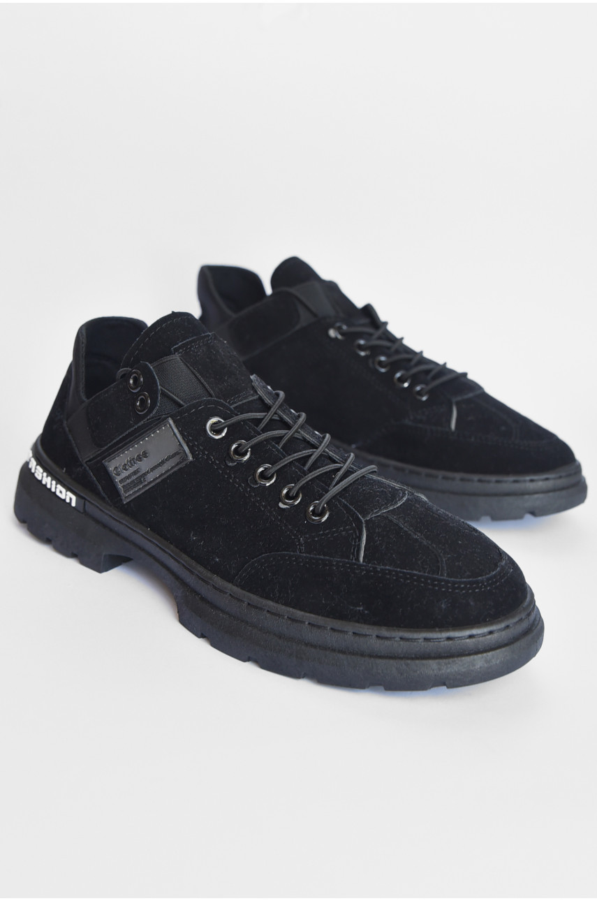 Туфли мужские черного цвета Т15 183016 Туфли мужские черного цвета Т15 183016