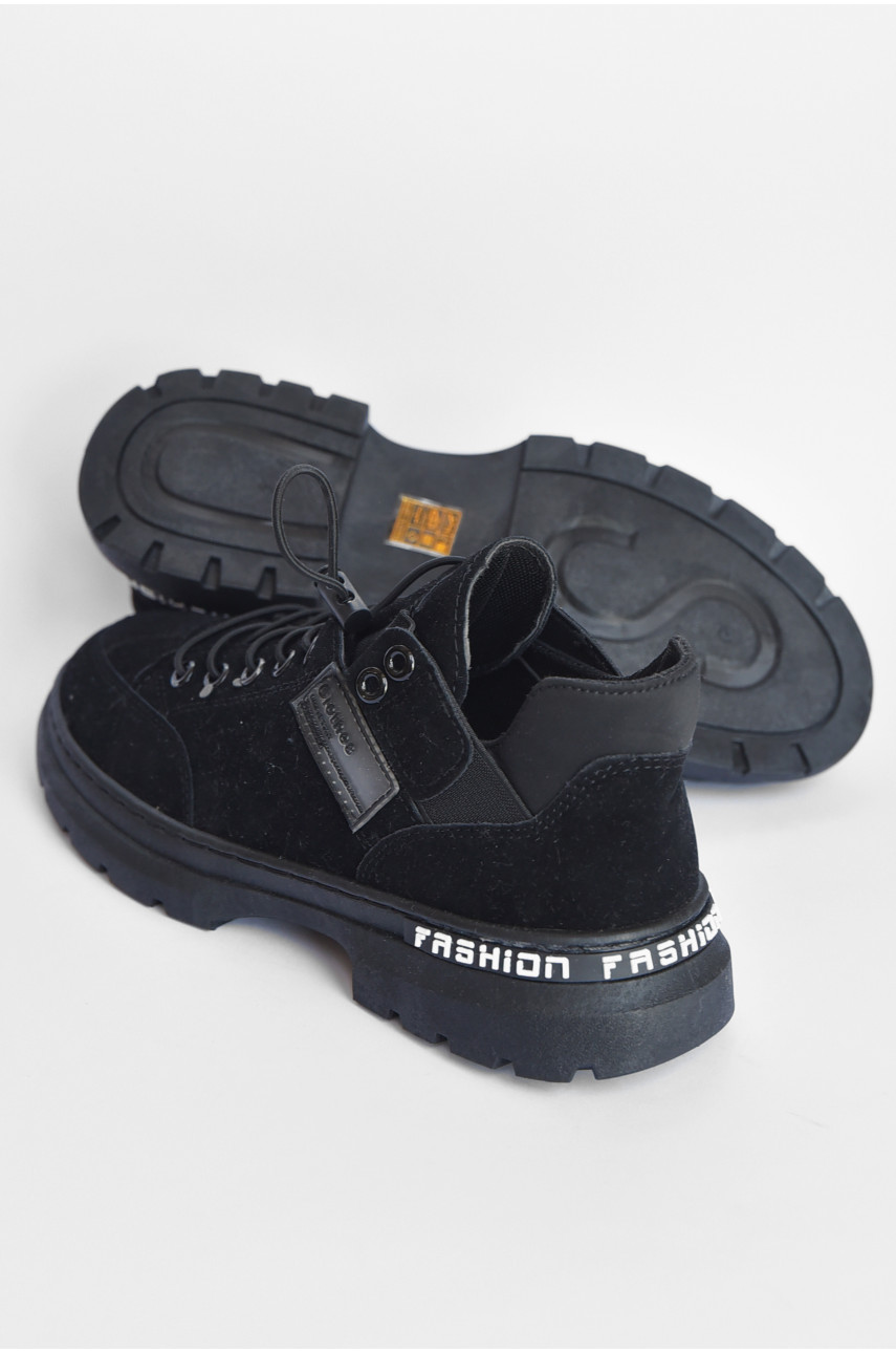 Туфли мужские черного цвета Т15 183016 Туфли мужские черного цвета Т15 183016