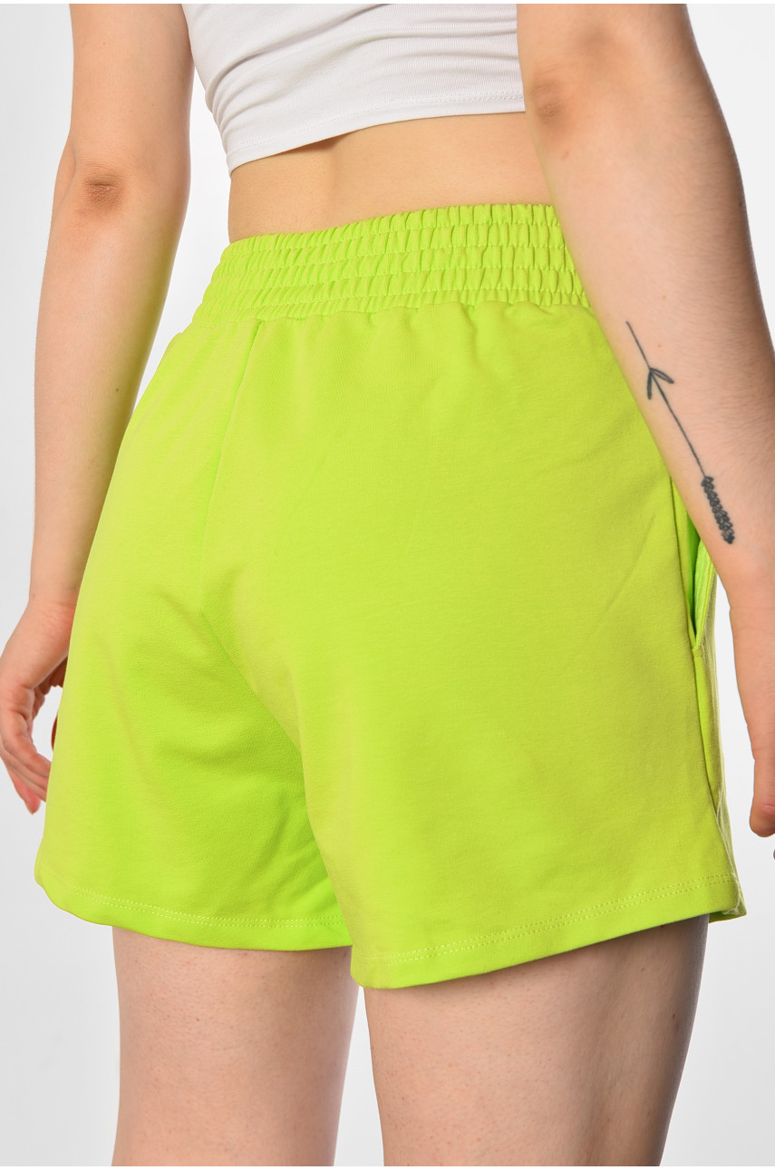 Шорти жіночі салатового кольору 16 183370 Шорти жіночі салатового кольору 16 183370