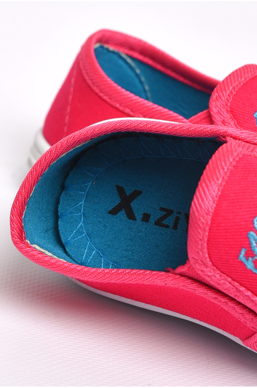 Мокасини дитячі для дівчинки червоного кольору с23 183460