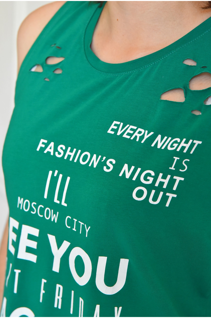 Туніка жіноча зеленого кольору 0554 183463 Туніка жіноча зеленого кольору 0554 183463