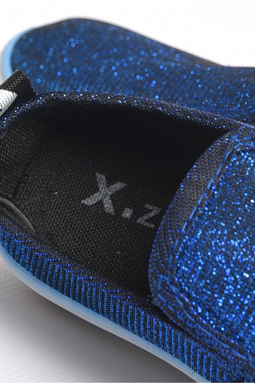 Мокасини дитячі синього кольору в70 183464