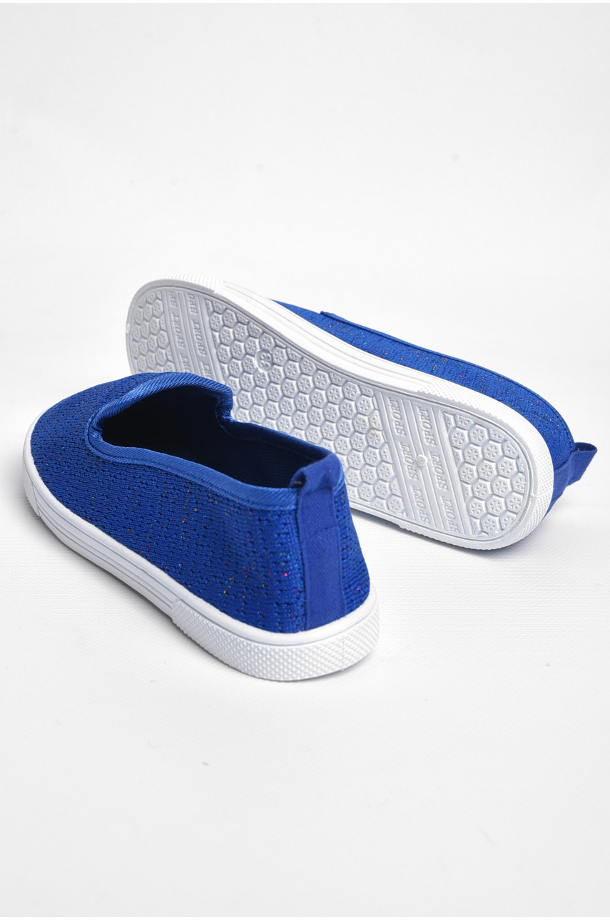 Мокасини дитячі синього кольору к11-1 183476
