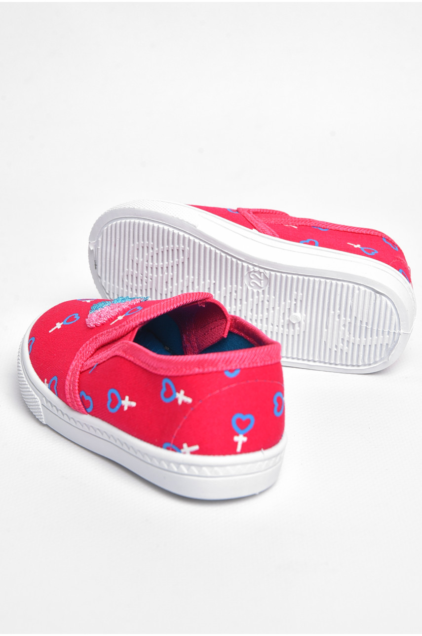 Мокасини дитячі для дівчинки рожевого кольору т11 183482